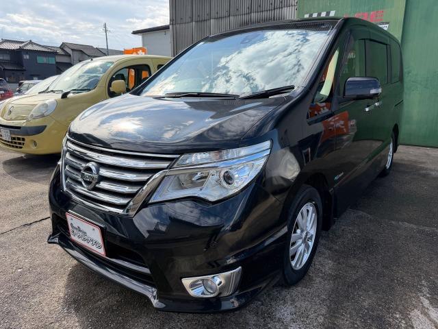 セレナ ハイウェイスターＳ－ＨＶアドバンスドセーフティパック　フロントカメラ　３列　衝突軽減Ｂ　パワーステアリング　フルフラット　オートクルーズ　盗難防止装置　スマートキー　キーフリー　寒冷地仕様　アイドリングストップ　ＡＣ　ＡＢＳ　ウォークスルー　サイドカメラ（29枚目）