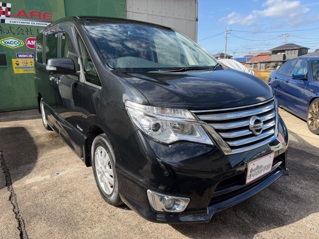 セレナ ハイウェイスターＳ－ＨＶアドバンスドセーフティパック　フロントカメラ　３列　衝突軽減Ｂ　パワーステアリング　フルフラット　オートクルーズ　盗難防止装置　スマートキー　キーフリー　寒冷地仕様　アイドリングストップ　ＡＣ　ＡＢＳ　ウォークスルー　サイドカメラ（34枚目）