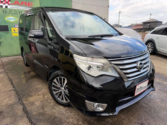 セレナ ハイウェイスター S-ハイブリッド 衝突軽減B アイドリングSTOP スマートエントリー 地デジテレビ Wエアコン 衝突安全ボディ 寒冷地仕様 3列シート フルフラットシート オートクルーズ セキュリティ ウォークスルー Bカメラ(35枚目)