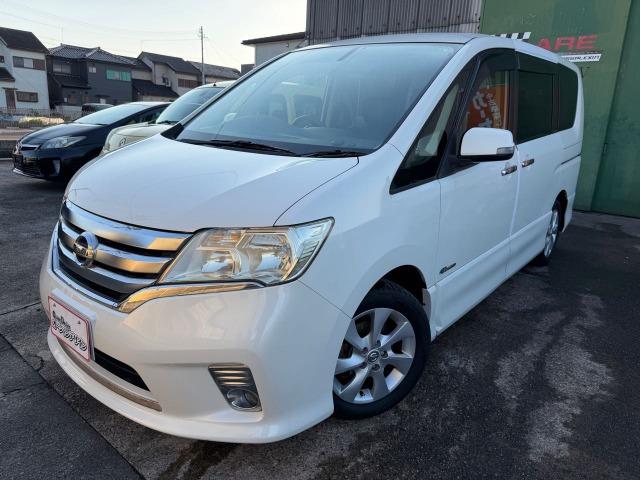 セレナ ハイウェイスター S-ハイブリッド アイドリングSTOP スマートエントリー 地デジテレビ Wエアコン 衝突安全ボディ 寒冷地仕様 3列シート フルフラットシート オートクルーズ セキュリティ ウォークスルー Bカメラ ETC メモナビ(35枚目)