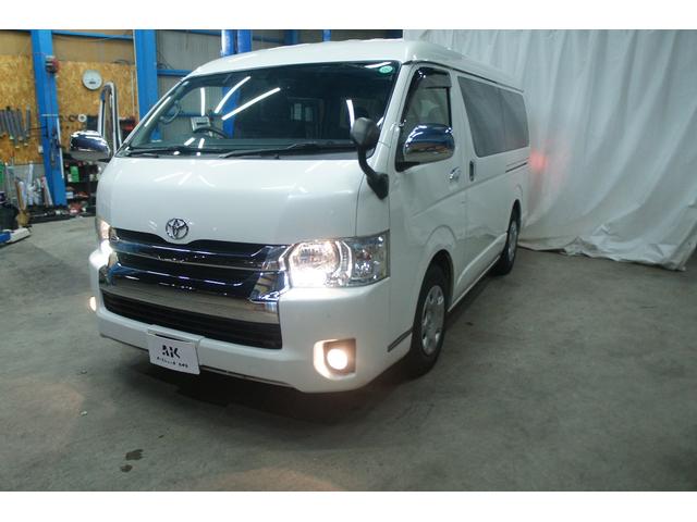 ハイエースバン ロングスーパーGL Bluetooth対応ナビ/バックモニター/ETC/両側パワースライドドア/スマートキー/4WD車/LEDヘッドライト/荷室ベットキッド/フルセグTV/オートライト/リアクーラー&ヒーター/1年保証付(15枚目)