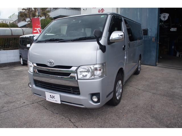 ハイエースバン ロングスーパーGLマルチロールトランスポータタイプII Bluetooth対応ナビ/バックモニター/ETC/フルセグTV/AC100V電源/前ドライブレコーダー/リアラダー/リアクーラー&リアヒーター/キーレス/OBDチェック済(15枚目)