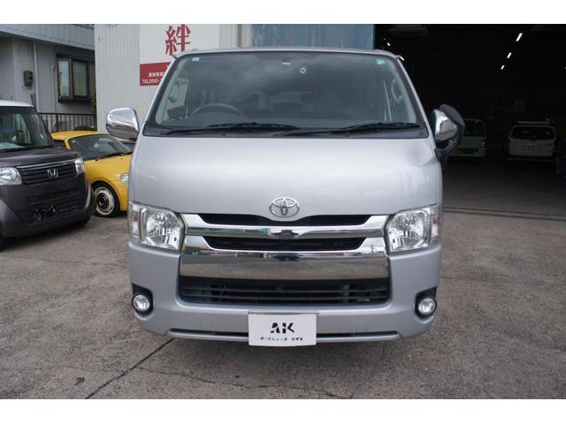 ハイエースバン ロングスーパーGLマルチロールトランスポータタイプII Bluetooth対応ナビ/バックモニター/ETC/フルセグTV/AC100V電源/前ドライブレコーダー/リアラダー/リアクーラー&リアヒーター/キーレス/OBDチェック済(16枚目)