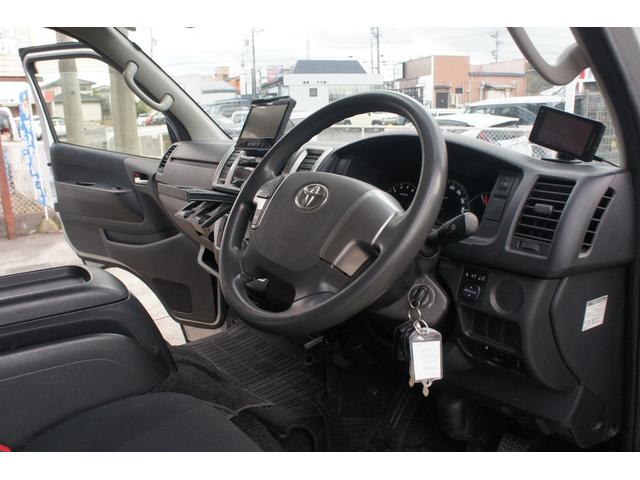 ハイエースバン ロングスーパーGLマルチロールトランスポータタイプII Bluetooth対応ナビ/バックモニター/ETC/フルセグTV/AC100V電源/前ドライブレコーダー/リアラダー/リアクーラー&リアヒーター/キーレス/OBDチェック済(51枚目)