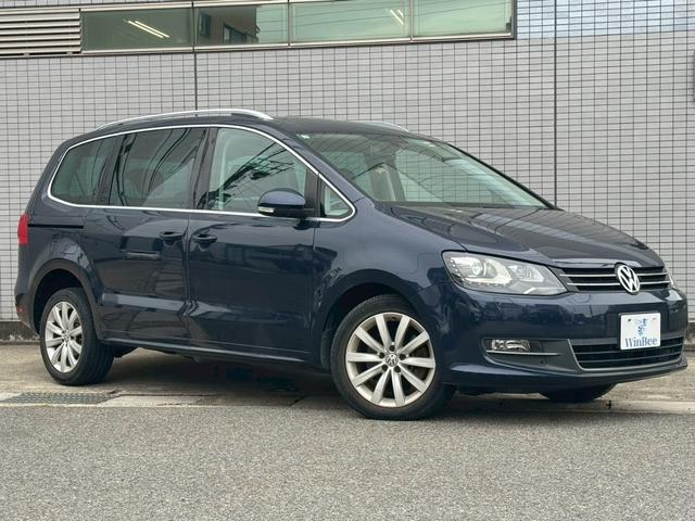 シャラン ＴＳＩ　ハイライン　社外ナビゲーション　両側スライド　パワーゲート　クルコン　クリアランスソナー　Ｂカメラ　７人乗り　純正アルミ　ＨＩＤヘッドライト（53枚目）