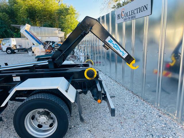 ヒノレンジャー 　新明和製アームロール　ＣＣＡ４４－１０　コンテナ専用車　ツインホイスト　３，７００ｋｇ　　４トン　４ｔ　　日野　レンジャー　アームロール　ツインホイスト　３．７ｔ（17枚目）