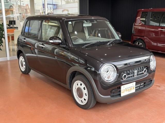 アルトラパンＬＣ Ｘ　ちょい乗り車　衝突軽減ブレーキ　誤発進抑制　車線逸脱警報　標識認識機能　アイドリングストップ　シートヒーター　オートエアコン　電動格納ミラー　キーレスプッシュスタート　アームレスト（6枚目）