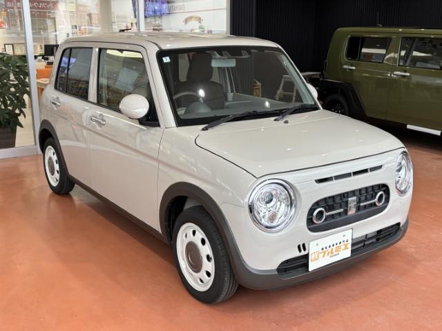 アルトラパンＬＣ Ｘ　ちょい乗り車　衝突軽減ブレーキ　誤発進抑制　車線逸脱警報　標識認識機能　アイドリングストップ　シートヒーター　オートエアコン　電動格納ミラー　キーレスプッシュスタート　アームレスト（6枚目）