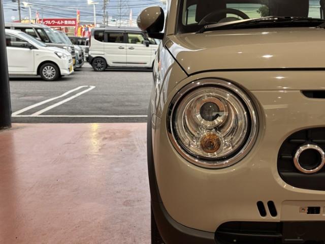 アルトラパンＬＣ Ｘ　ちょい乗り車　衝突軽減ブレーキ　誤発進抑制　車線逸脱警報　標識認識機能　アイドリングストップ　シートヒーター　オートエアコン　電動格納ミラー　キーレスプッシュスタート　アームレスト（22枚目）
