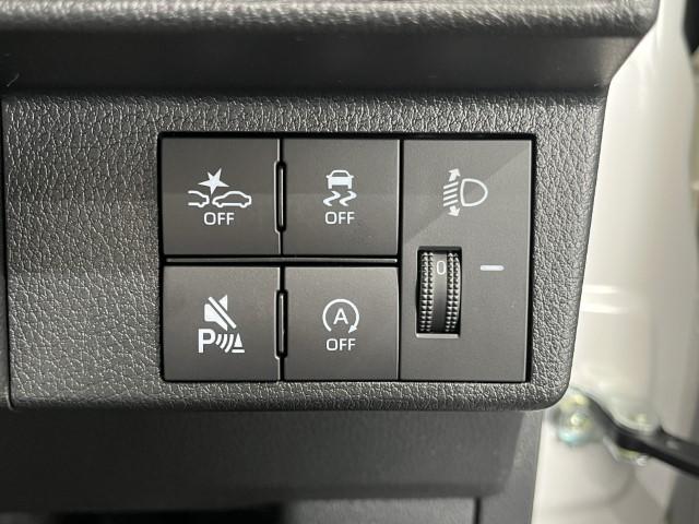 ムーヴキャンバス ストライプスＸ　届出済未使用車　衝突軽減ブレーキ　両側電動スライドドア　電動格納ミラー　アームレスト　シートリフター　ＵＳＢ充電ソケット　アイドリングストップ　オートエアコン　スマートキー　プッシュスタート　軽自動車（27枚目）