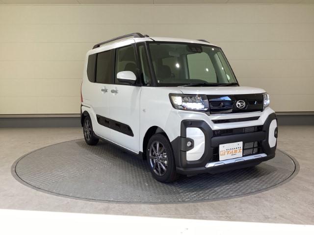 タント ファンクロス 届出済未使用車 衝突軽減ブレーキ 両側電動スライドドア スマートキー アイドリングストップ シートヒーター プッシュスタート 軽自動車(4枚目)