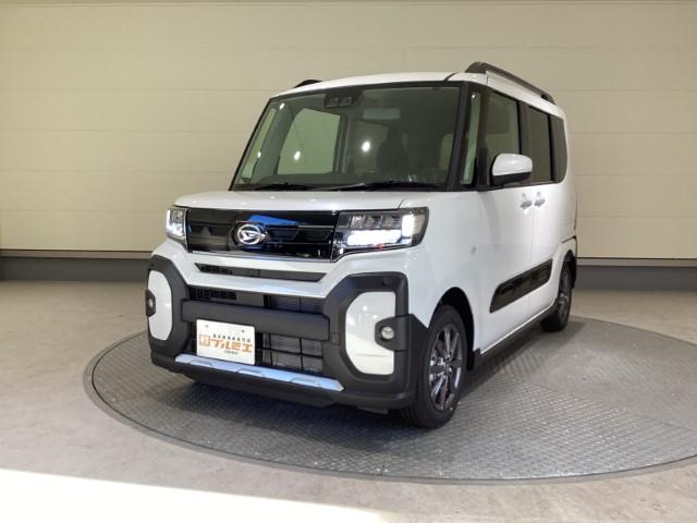 タント ファンクロス 届出済未使用車 衝突軽減ブレーキ 両側電動スライドドア スマートキー アイドリングストップ シートヒーター プッシュスタート 軽自動車(6枚目)