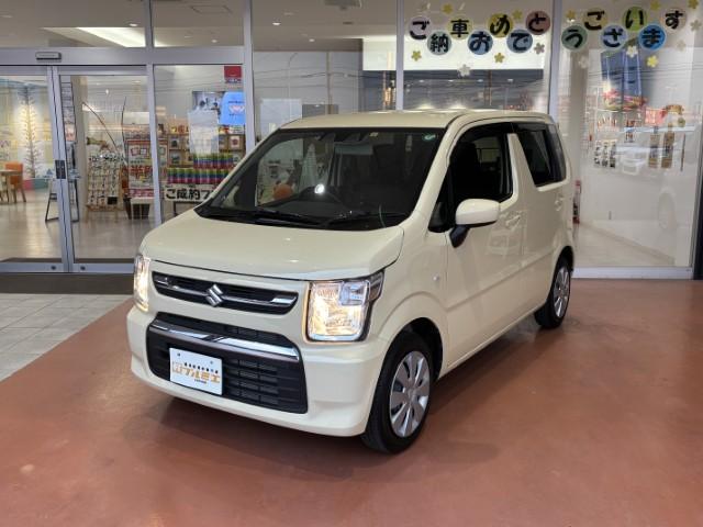 ワゴンＲ ＦＸ　ちょい乗り車　衝突被害軽減ブレーキ　スズキセーフティサポート非装着車　キーレスーエントリー　オートエアコン　ベンチシート　電動格納ミラー　　軽自動車（4枚目）