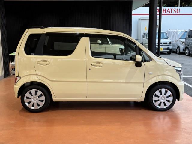 ワゴンＲ ＦＸ　ちょい乗り車　衝突被害軽減ブレーキ　スズキセーフティサポート非装着車　キーレスーエントリー　オートエアコン　ベンチシート　電動格納ミラー　　軽自動車（7枚目）