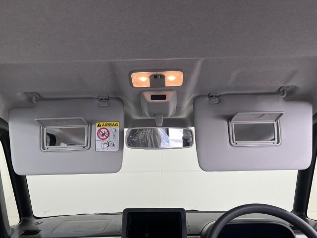 ムーヴキャンバス ストライプスX 届出済未使用車 衝突軽減ブレーキ 両側電動スライドドア 電動格納ミラー アームレスト シートリフター USB充電ソケット アイドリングストップ オートエアコン スマートキー プッシュスタート 軽自動車(46枚目)