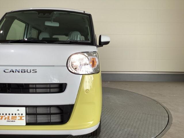 ムーヴキャンバス ストライプスＸ　届出済未使用車　衝突軽減ブレーキ　両側電動スライドドア　アイドリングストップ　オートエアコン　スマートキー　プッシュスタート　軽自動車（12枚目）