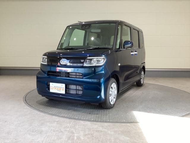タント Ｘ　届出済未使用車　両側電動スライドドア　衝突軽減装置　オートライト　前席シートヒーター　ＬＥＤヘッドライト　アイドリングストップ　オートエアコン　スマートキー（3枚目）