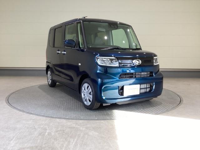 タント Ｘ　届出済未使用車　両側電動スライドドア　衝突軽減装置　オートライト　前席シートヒーター　ＬＥＤヘッドライト　アイドリングストップ　オートエアコン　スマートキー（5枚目）