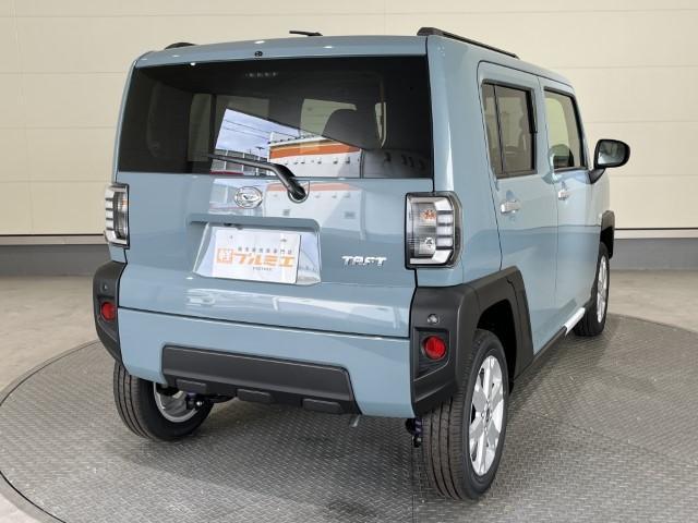 タフト G 届出済未使用車 バックカメラ ガラスルーフ 衝突軽減ブレーキ ペダル踏み間違い防止 オートハイビーム LEDヘッド&フォグ シートヒーター 電子制御パーキングブレーキ スマートキー 軽自動車(12枚目)