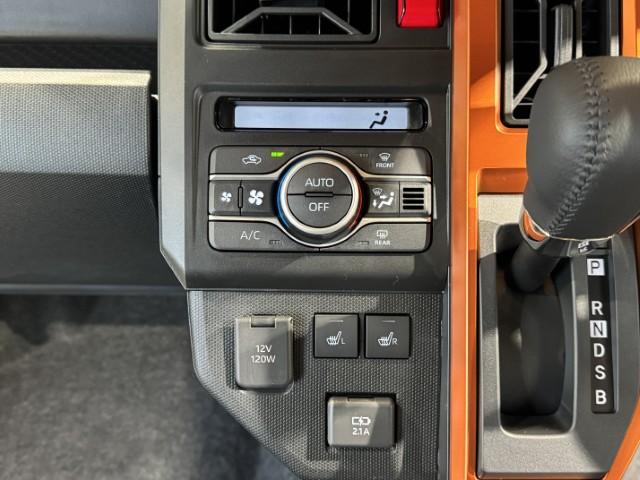 タフト G 届出済未使用車 バックカメラ ガラスルーフ 衝突軽減ブレーキ ペダル踏み間違い防止 オートハイビーム LEDヘッド&フォグ シートヒーター 電子制御パーキングブレーキ スマートキー 軽自動車(35枚目)