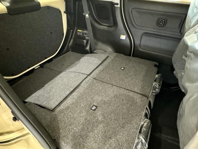 スペーシア ハイブリッドG 届出済未使用車 スズキセーフティサポート 両側スライドドア LEDライト スマートキー オートライト オートエアコン 電動格納ミラー 軽自動車(44枚目)