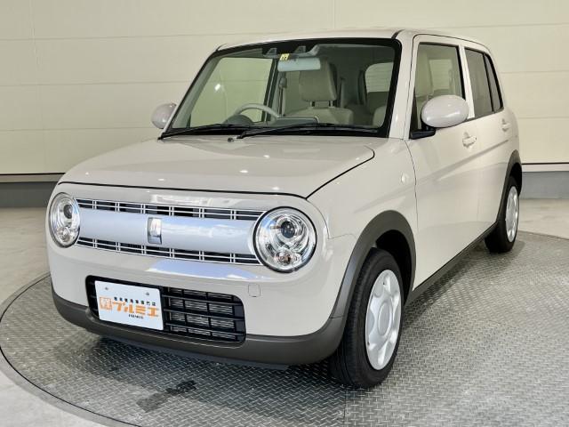 アルトラパン Ｌ　届出済未使用車　衝突軽減ブレーキ　誤発進抑制　車線逸脱警報　標識認識機能　アイドリングストップ　運転席シートヒーター　オートエアコン　電動格納ミラー　キーレスプッシュスタート　軽自動車（7枚目）