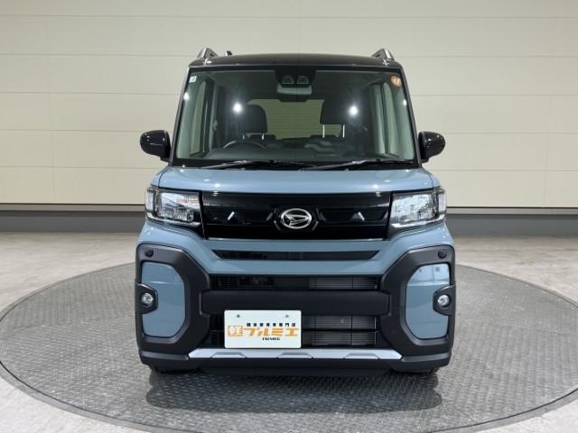 タント ファンクロス　届出済未使用車　衝突軽減ブレーキ　両側電動スライドドア　アイドリングストップ　スマートキー　ミラクルオープンドア　シートヒーター　プッシュスタート　軽自動車（5枚目）
