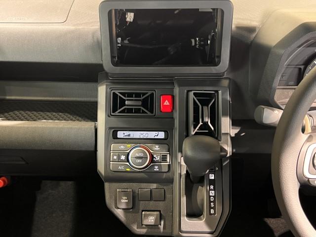 タフト Ｘ　届出済未使用車　バックカメラ　ガラスルーフ　衝突被害軽減システム　車線逸脱警報　クリアランスソナー　オートマチックハイビーム　オートエアコン　ＬＥＤヘッド　スマートキー　アイドリングストップ　軽自動車（25枚目）