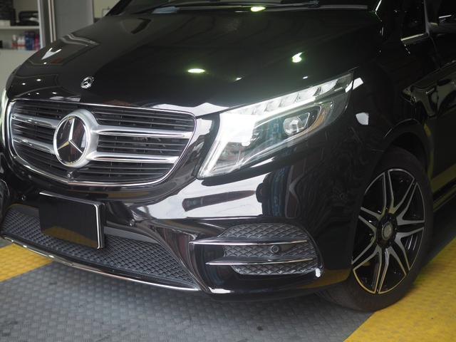 Ｖクラス Ｖ２２０ｄ　スポーツ　ロング　正規ディーラー車／リアモニター左右／黒革シート／地デジ／純正ナビ／ＥＴＣ／禁煙車／Ｂｌｕｅｔｏｏｔｈ機能（10枚目）