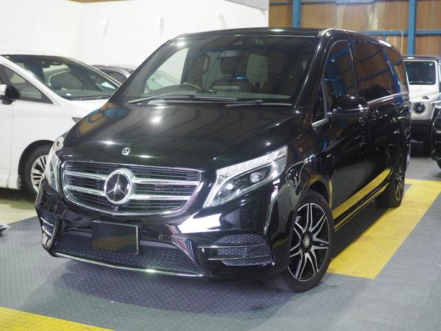 Ｖクラス Ｖ２２０ｄ　スポーツ　ロング　正規ディーラー車／リアモニター左右／黒革シート／地デジ／純正ナビ／ＥＴＣ／禁煙車／Ｂｌｕｅｔｏｏｔｈ機能（18枚目）