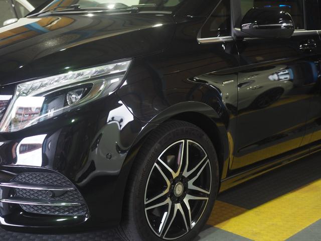 Ｖクラス Ｖ２２０ｄ　スポーツ　ロング　正規ディーラー車／リアモニター左右／黒革シート／地デジ／純正ナビ／ＥＴＣ／禁煙車／Ｂｌｕｅｔｏｏｔｈ機能（38枚目）
