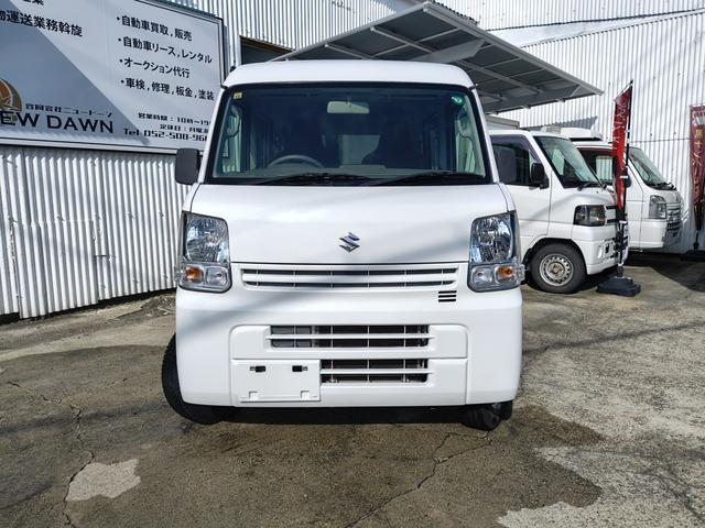 エブリイ PC エアコン ダブルエアバック パワステ 最積載量350kg レギュラーガソリン車 両側スライドドア 5速オートマ レベライザー パワーウインドウ 純正デッキ キーレス 禁煙車 オーバーヘッドコンソール(2枚目)