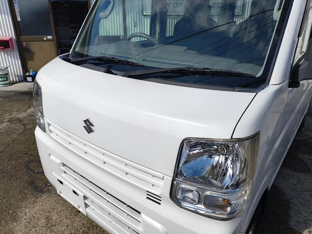 エブリイ PC エアコン ダブルエアバック パワステ 最積載量350kg レギュラーガソリン車 両側スライドドア 5速オートマ レベライザー パワーウインドウ 純正デッキ キーレス 禁煙車 オーバーヘッドコンソール(22枚目)