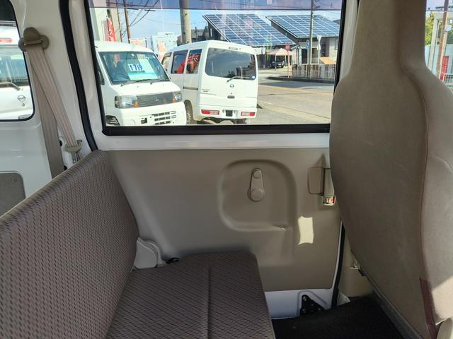 エブリイ PC エアコン ダブルエアバック パワステ 最積載量350kg レギュラーガソリン車 両側スライドドア 5速オートマ レベライザー パワーウインドウ 純正デッキ キーレス 禁煙車 オーバーヘッドコンソール(40枚目)