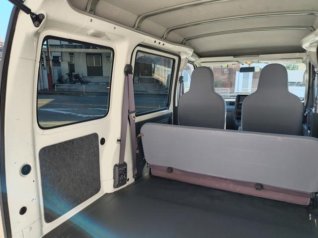 ハイゼットカーゴ ＤＸ　ハイルーフ　エアコン　ダブルエアバック　パワステ　最積載量３５０ｋｇ　レギュラーガソリン車　両側スライドドア　４速オートマ　タイミングチェーン　レベライザー　ナビ　ＣＤ　オーバーヘッドコンソール（50枚目）