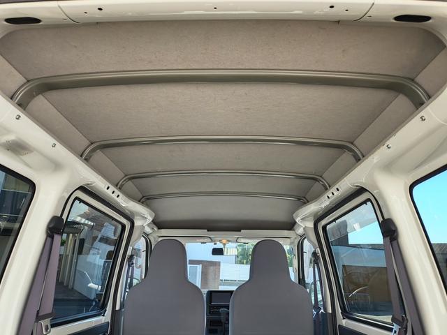 ハイゼットカーゴ ＤＸ　ハイルーフ　エアコン　ダブルエアバック　パワステ　最積載量３５０ｋｇ　レギュラーガソリン車　両側スライドドア　４速オートマ　タイミングチェーン　レベライザー　ナビ　ＣＤ　オーバーヘッドコンソール（53枚目）