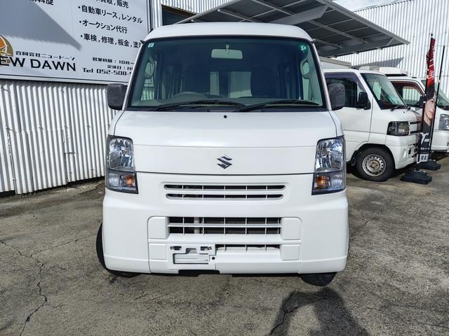 エブリイ ＰＣ　エアコン　ダブルエアバック　パワステ　最積載量３５０ｋｇ　レギュラーガソリン車　両側スライドドア　３速オートマ　レベライザー　パワーウインドウ　キーレス　走行距離８万キロ台（2枚目）