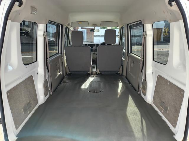 エブリイ ＰＣ　エアコン　ダブルエアバック　パワステ　最積載量３５０ｋｇ　レギュラーガソリン車　両側スライドドア　３速オートマ　レベライザー　パワーウインドウ　キーレス　走行距離８万キロ台（48枚目）