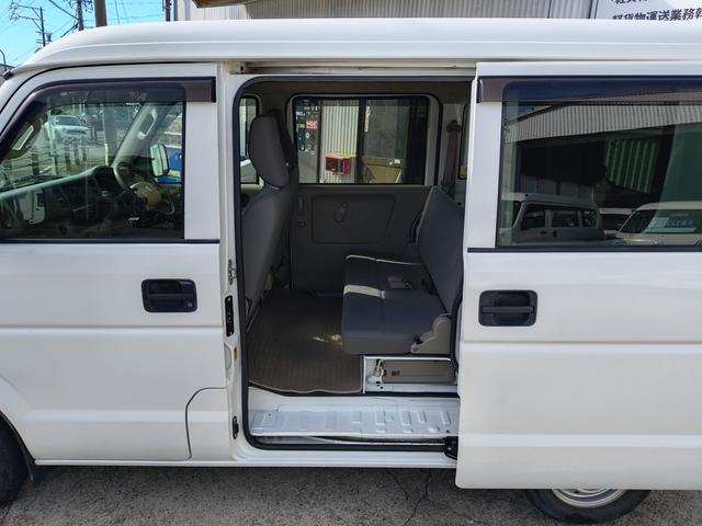 エブリイ ＰＣ　エアコン　ダブルエアバック　パワステ　最積載量３５０ｋｇ　レギュラーガソリン車　両側スライドドア　３速オートマ　レベライザー　パワーウインドウ　キーレス　走行距離８万キロ台（51枚目）