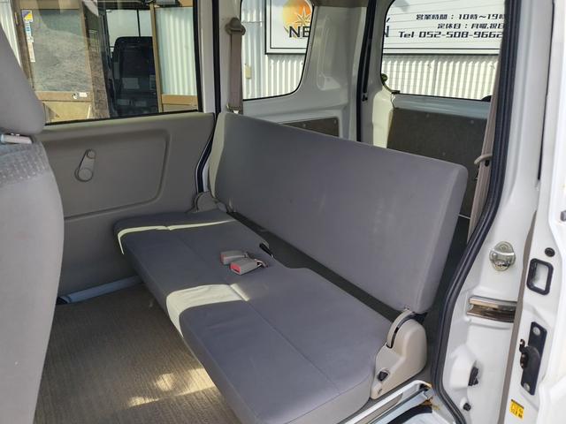 エブリイ ＰＣ　エアコン　ダブルエアバック　パワステ　最積載量３５０ｋｇ　レギュラーガソリン車　両側スライドドア　３速オートマ　レベライザー　パワーウインドウ　キーレス　走行距離８万キロ台（53枚目）