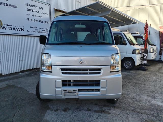 エブリイ ＰＡ　エアコン　ダブルエアバック　パワステ　最積載量３５０ｋｇ　レギュラーガソリン車　両側スライドドア　３速オートマ　レベライザー　走行距離９万キロ台（2枚目）