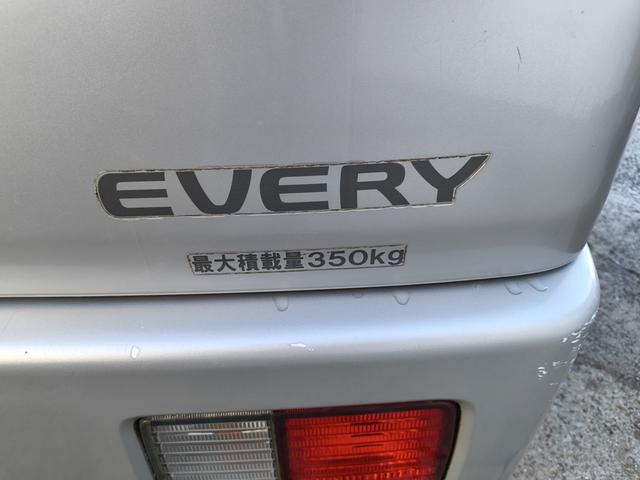 エブリイ ＰＡ　エアコン　ダブルエアバック　パワステ　最積載量３５０ｋｇ　レギュラーガソリン車　両側スライドドア　３速オートマ　レベライザー　走行距離９万キロ台（14枚目）