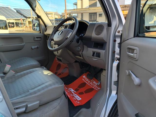 エブリイ ＰＡ　エアコン　ダブルエアバック　パワステ　最積載量３５０ｋｇ　レギュラーガソリン車　両側スライドドア　３速オートマ　レベライザー　走行距離９万キロ台（29枚目）