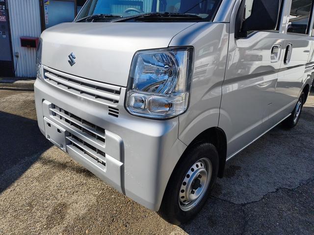 エブリイ ＰＣ　エアコン　Ｗエアバック　パワステ　３５０ｋｇ　レギュラーガソリン車　両側スライドドア　５速オートマ　レベライザー　パワーウインドウ　社外オーディオ　キーレス　禁煙車　オーバーヘッドコンソール　ＥＴＣ（24枚目）