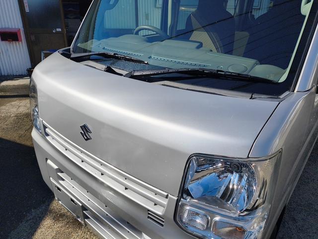 エブリイ ＰＣ　エアコン　Ｗエアバック　パワステ　３５０ｋｇ　レギュラーガソリン車　両側スライドドア　５速オートマ　レベライザー　パワーウインドウ　社外オーディオ　キーレス　禁煙車　オーバーヘッドコンソール　ＥＴＣ（25枚目）