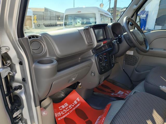 エブリイ ＰＣ　エアコン　Ｗエアバック　パワステ　３５０ｋｇ　レギュラーガソリン車　両側スライドドア　５速オートマ　レベライザー　パワーウインドウ　社外オーディオ　キーレス　禁煙車　オーバーヘッドコンソール　ＥＴＣ（72枚目）