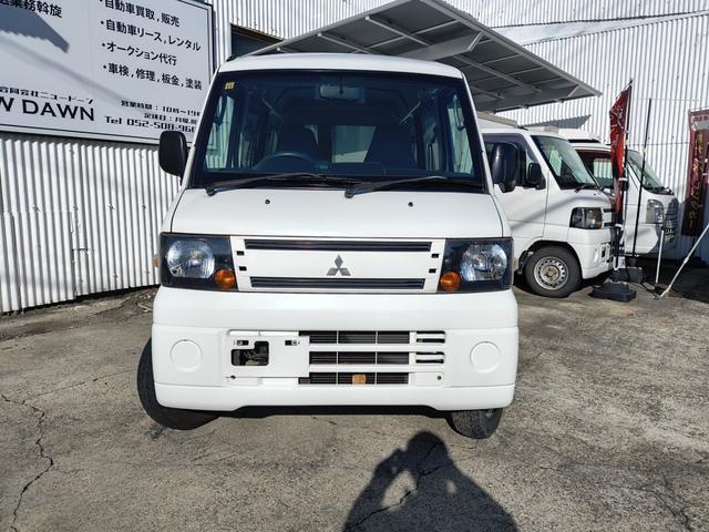 ミニキャブバン CD エアコン ダブルエアバック パワステ 最積載量350kg レギュラーガソリン車 両側スライドドア 3速オートマ レベライザー パワーウインドウ 純正デッキ キーレス ETC(2枚目)