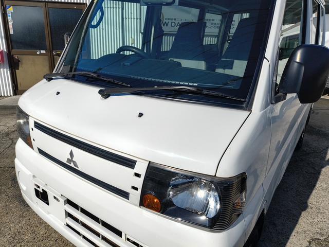 ミニキャブバン CD エアコン ダブルエアバック パワステ 最積載量350kg レギュラーガソリン車 両側スライドドア 3速オートマ レベライザー パワーウインドウ 純正デッキ キーレス ETC(25枚目)