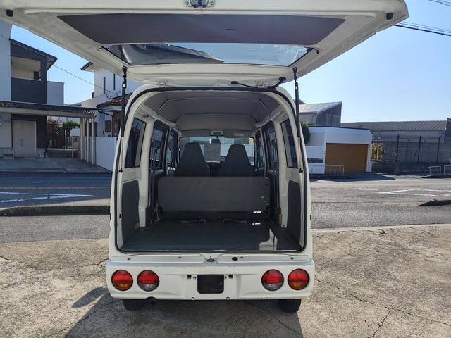 ミニキャブバン CD エアコン ダブルエアバック パワステ 最積載量350kg レギュラーガソリン車 両側スライドドア 3速オートマ レベライザー パワーウインドウ 純正デッキ キーレス ETC(46枚目)