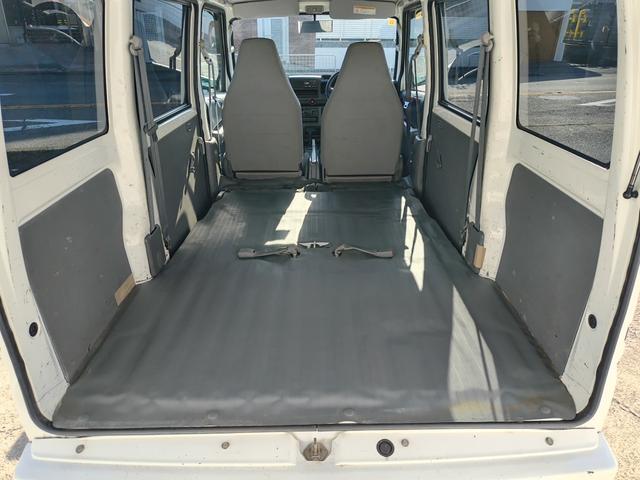 ミニキャブバン CD エアコン ダブルエアバック パワステ 最積載量350kg レギュラーガソリン車 両側スライドドア 3速オートマ レベライザー パワーウインドウ 純正デッキ キーレス ETC(59枚目)